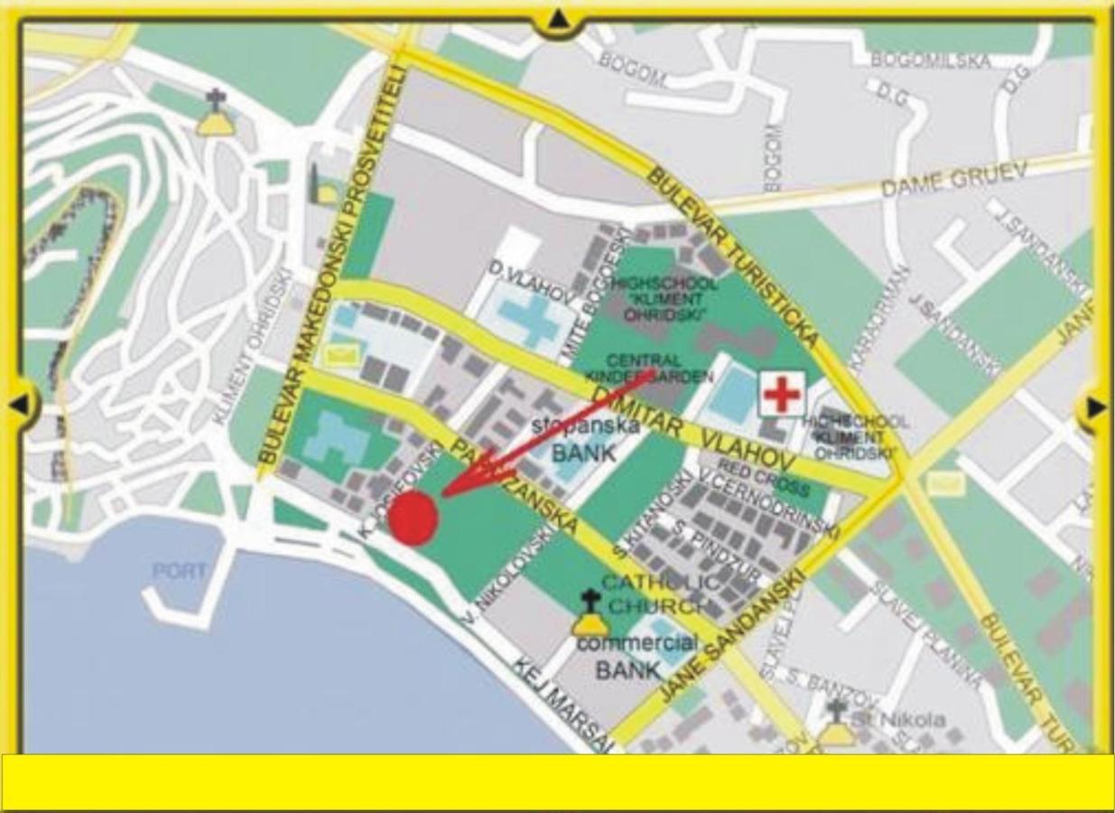 Apartment Naum M Οχρίδα Εξωτερικό φωτογραφία